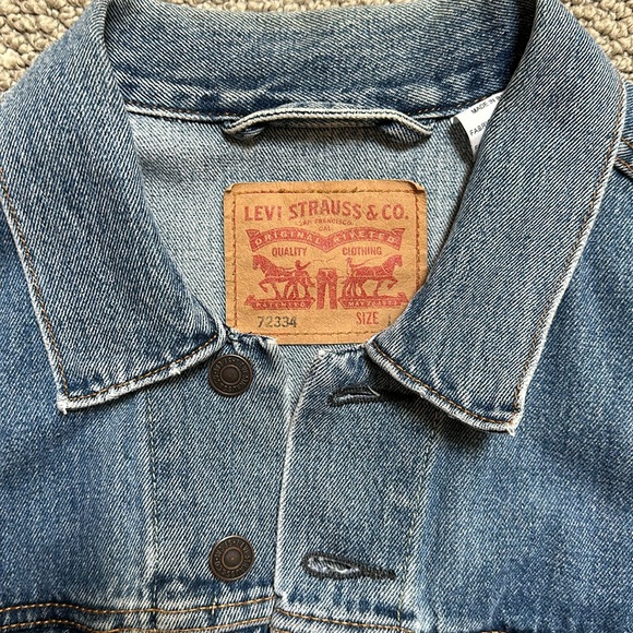 Levi’s Denim Jacket Size L - Picture 3 of 4